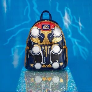 Disney Loungefly Marvel THOR Glow in the Dark Mini Backpack